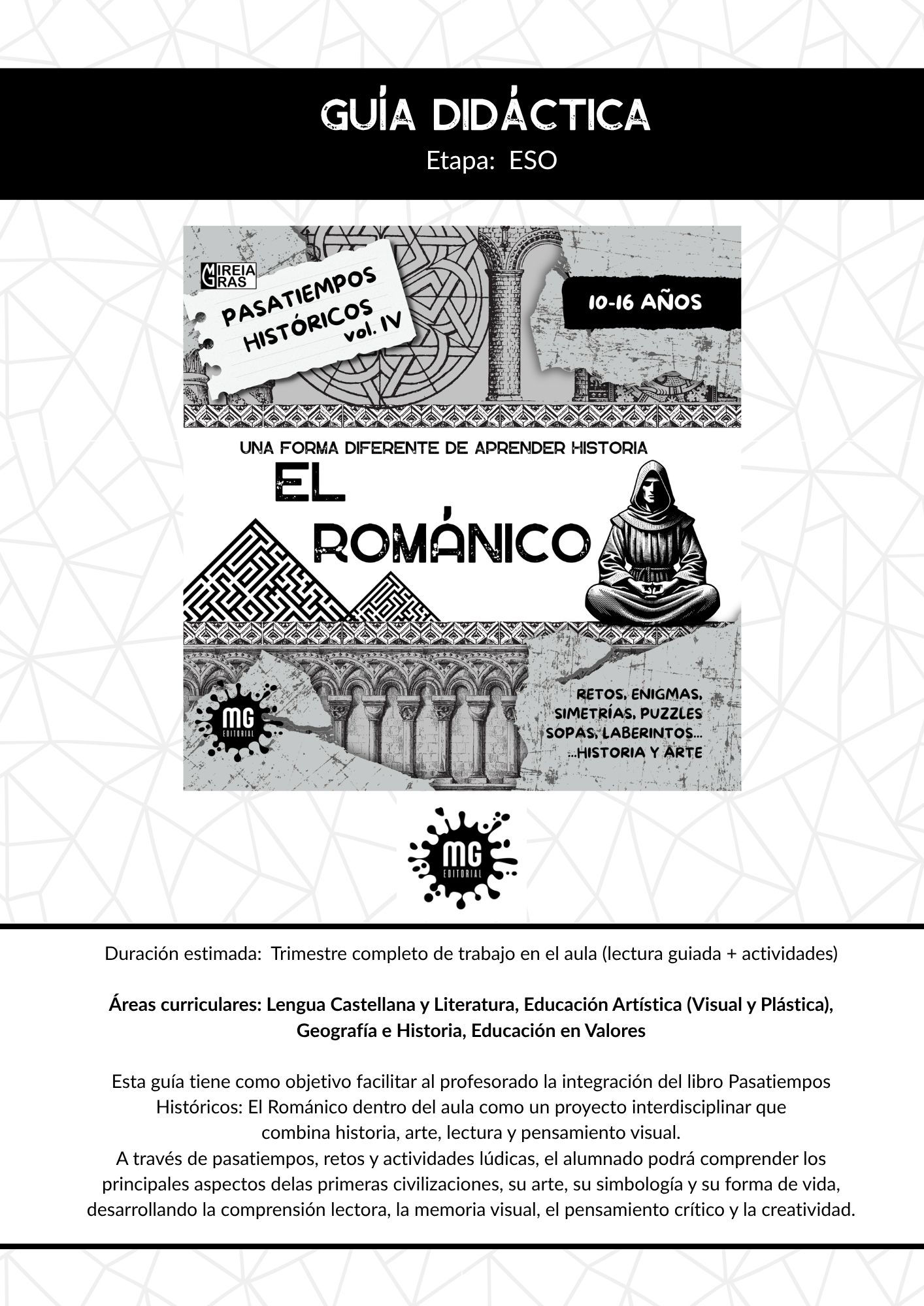 Guía didáctica - Pasatiempos Históricos Vol. IV Románico