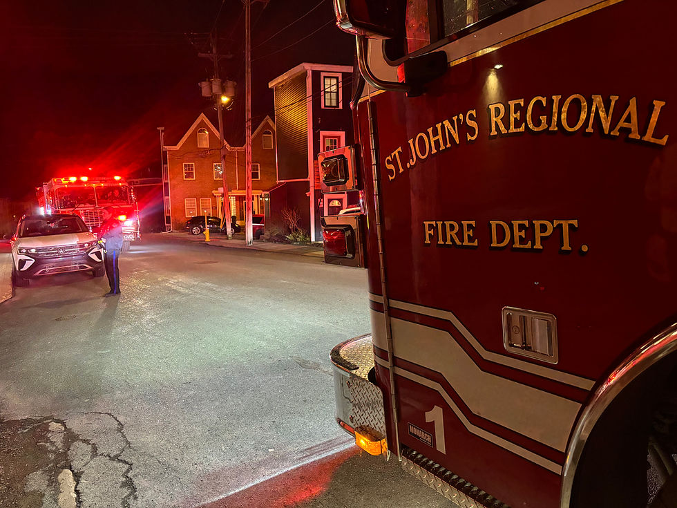 One Person Assessed following Fire Incident in a Downtown St. John’s Home on Tuesday