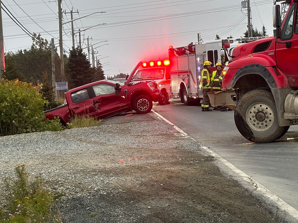 No Serious Injuries After Driver Strikes Dump Truck in St. John’s