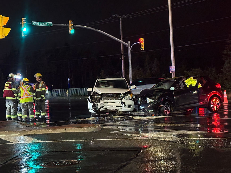 One Taken to Hospital Following Two-Vehicle Crash on Kenmount Road