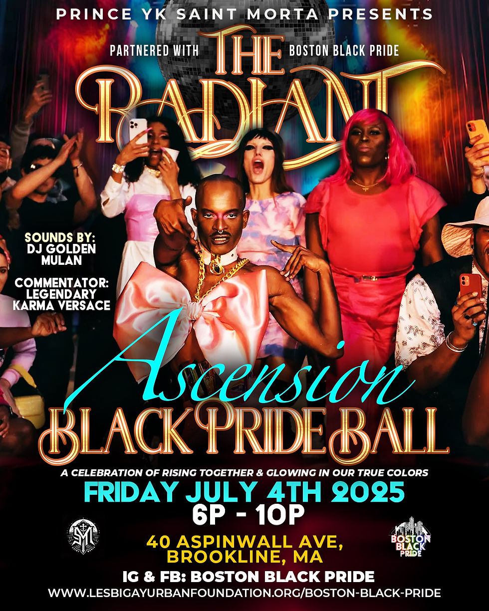 The Radiant Ascension Black Pride Kiki Ball