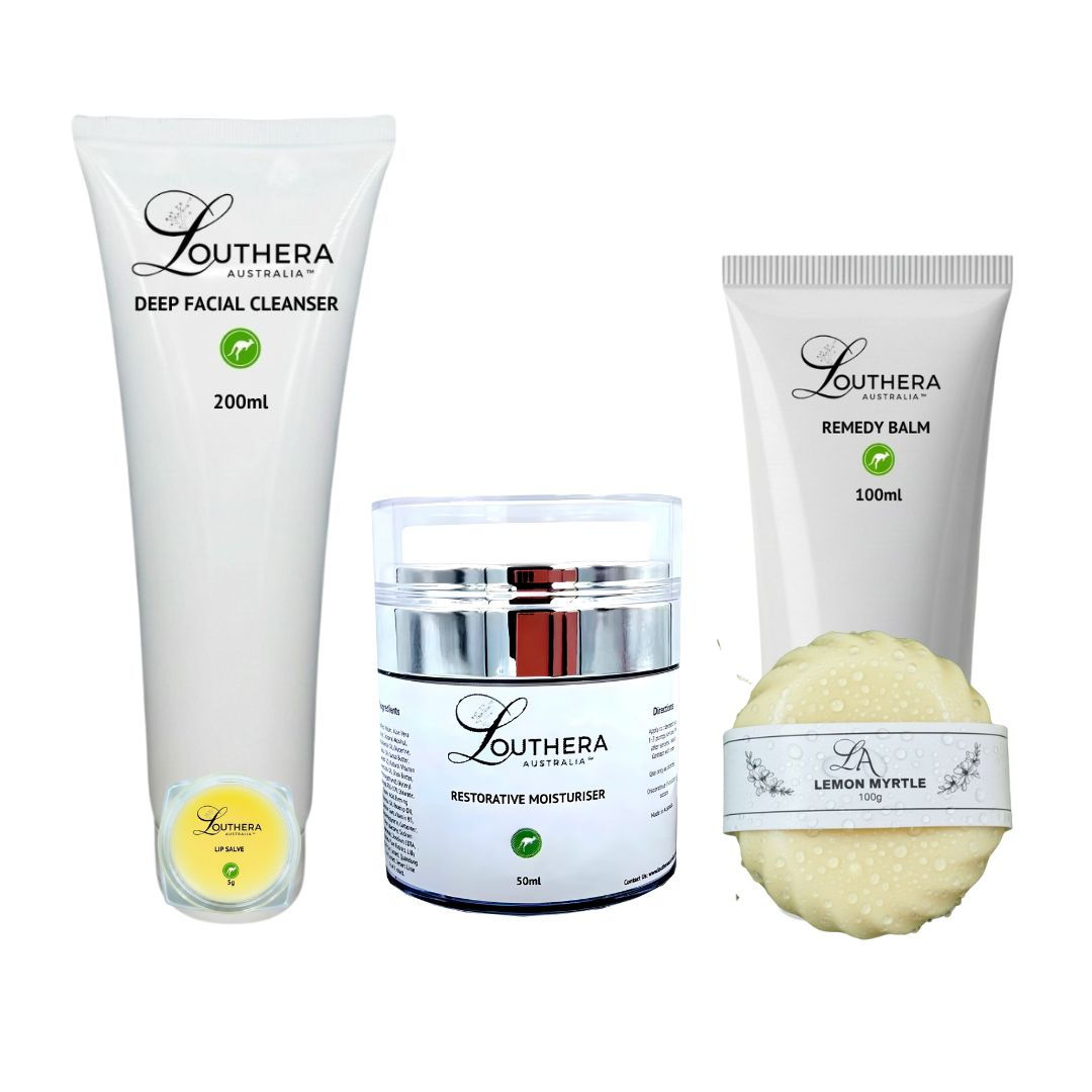 Best Skincare Gift Set, Louthera Australia Essentials Pack