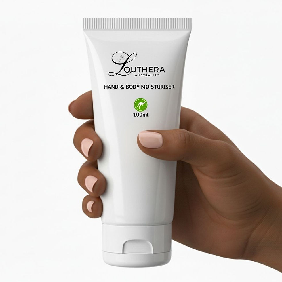 Best Hand and Body Cream to keep your skin soft and hydrated, Louthera Australia Hand and Body Moisturiser