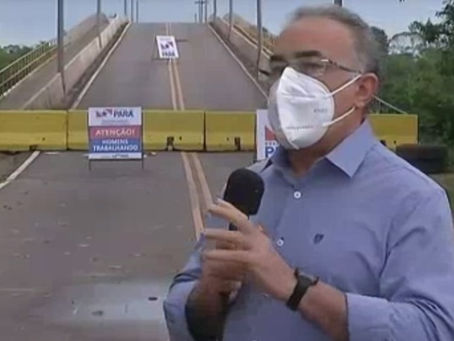 Prefeito de Belém anunciou que obras de reparo na Ponte do Outeiro já iniciaram no domingo