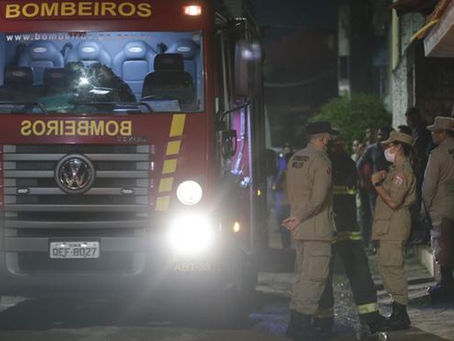 Fatalidade: mulher morre em incêndio na Guanabara