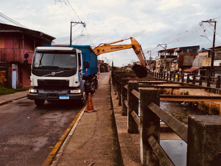 Operação Inverno: Prefeitura de Belém começa amanhã operação para desobstruir canais