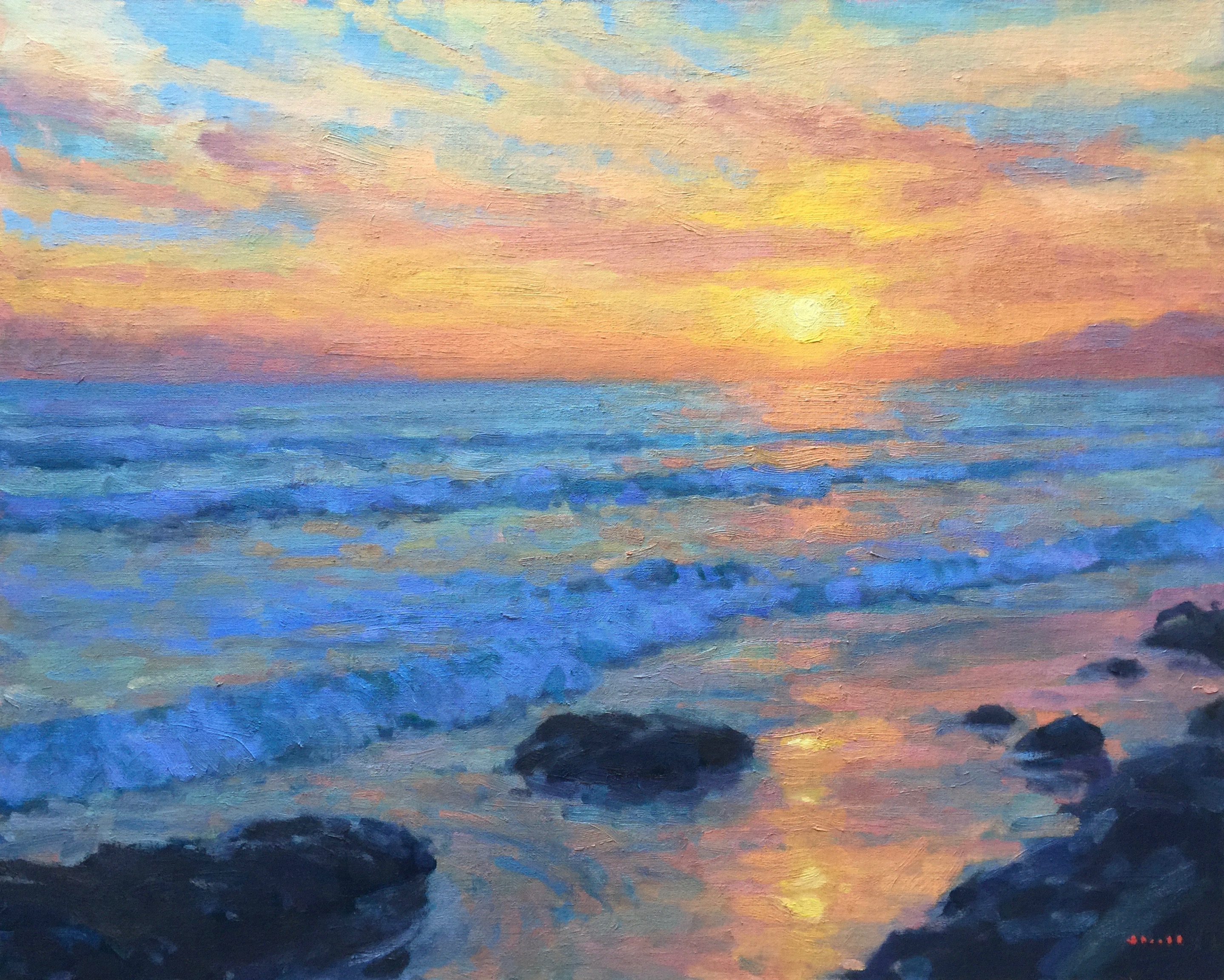 Pacific Glow (Sold) 24x30