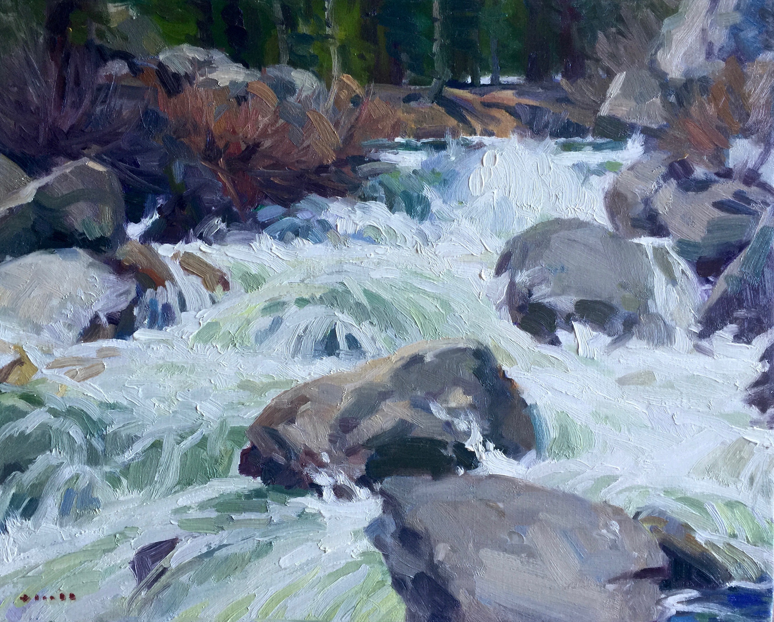 Yosemite Creek 16x20
