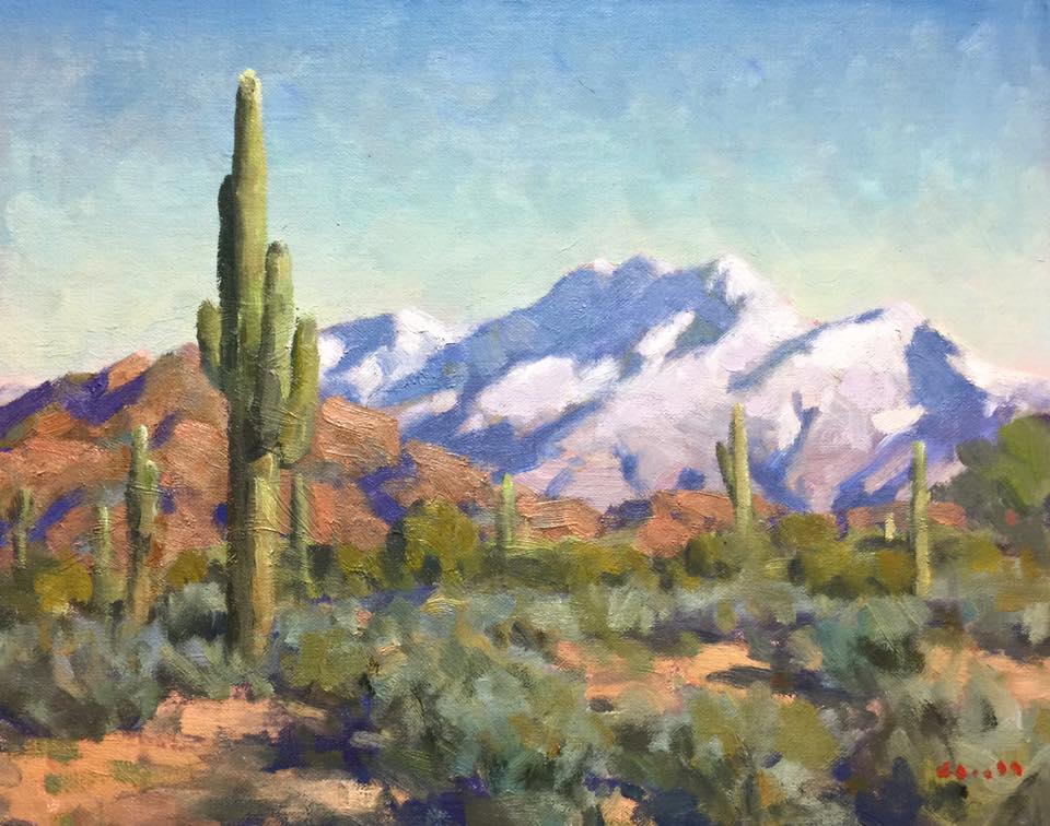 Desert Snow 11x14