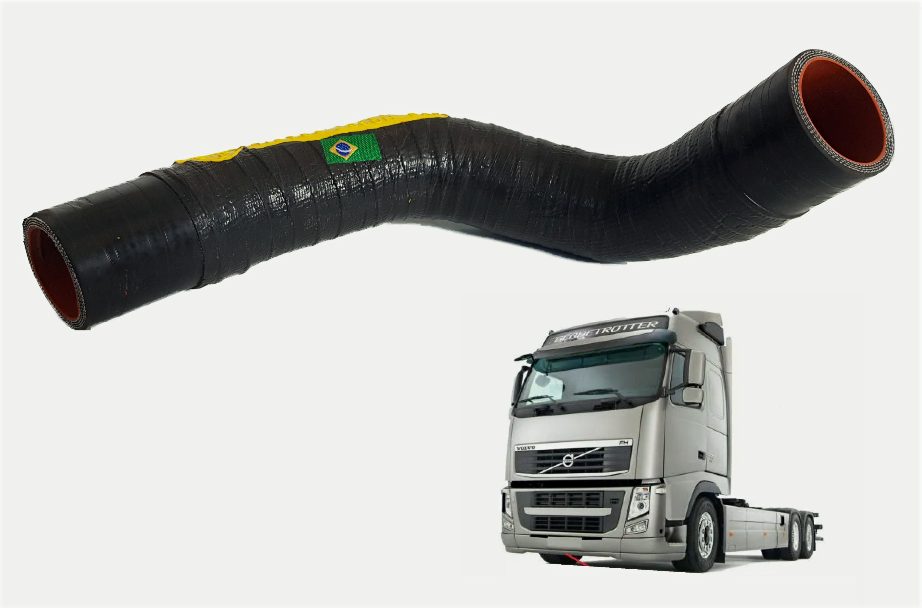 1530 - MANGUEIRA SAÍDA RESERVEATORIO VOLVO FH / FM / FM / NH ...