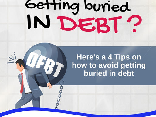 Tips on how to avoid getting buried in debt