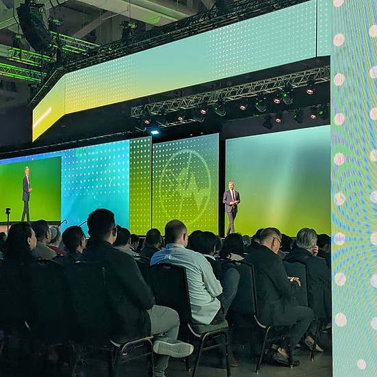 Large corporate sales kick-off meeting
