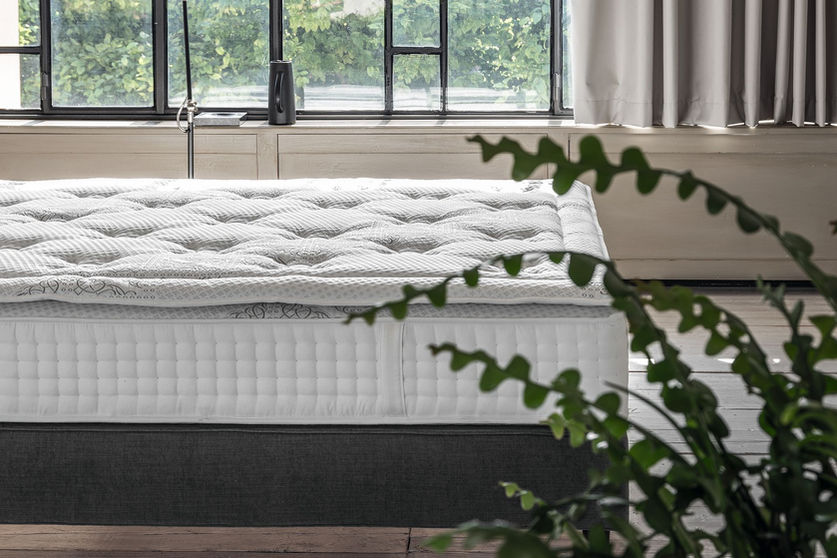 Topper Fascino sopra materasso