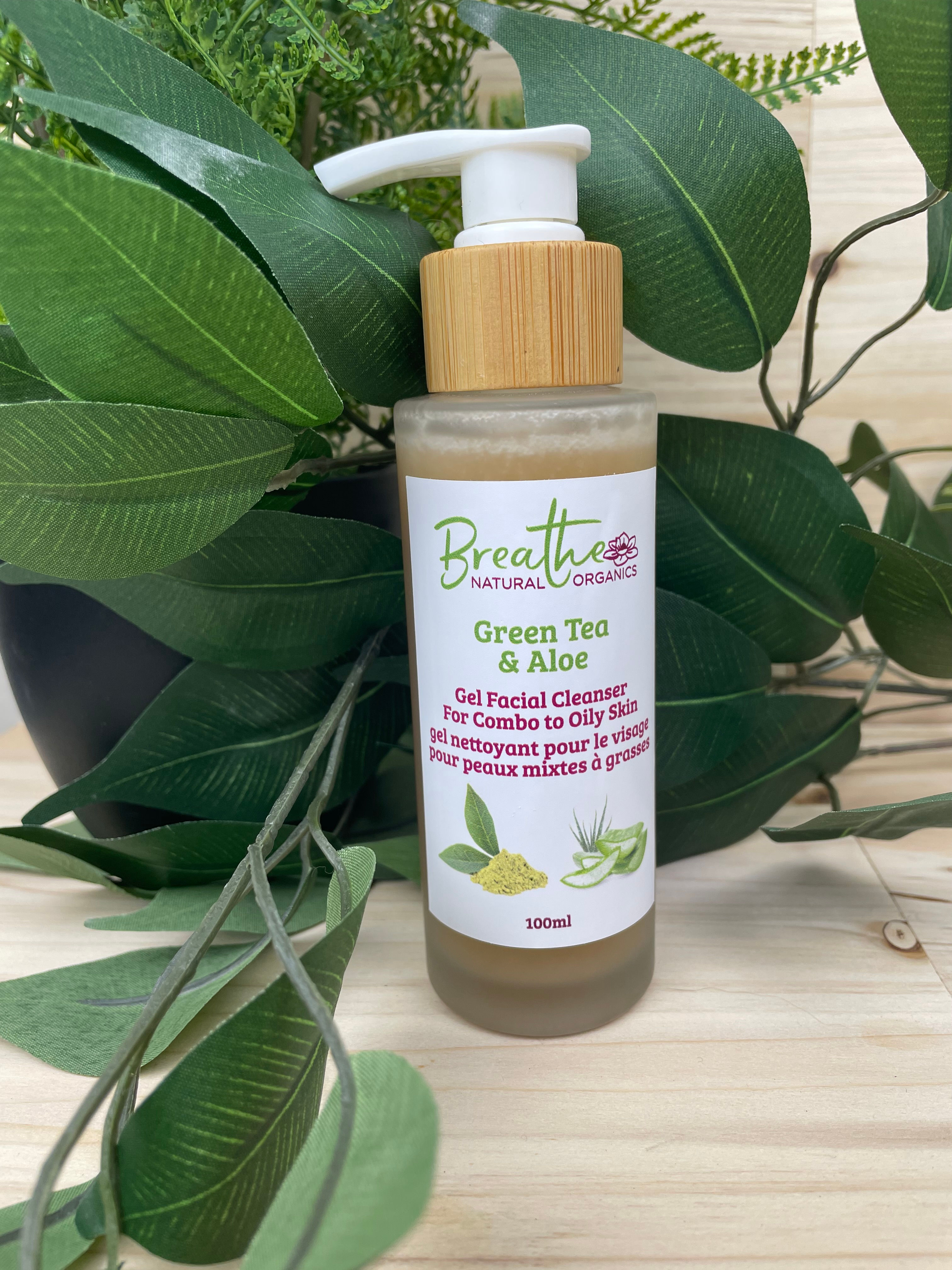 Green Tea & Aloe Gel Facial Cleanser For Combo to Oily SkinTypes