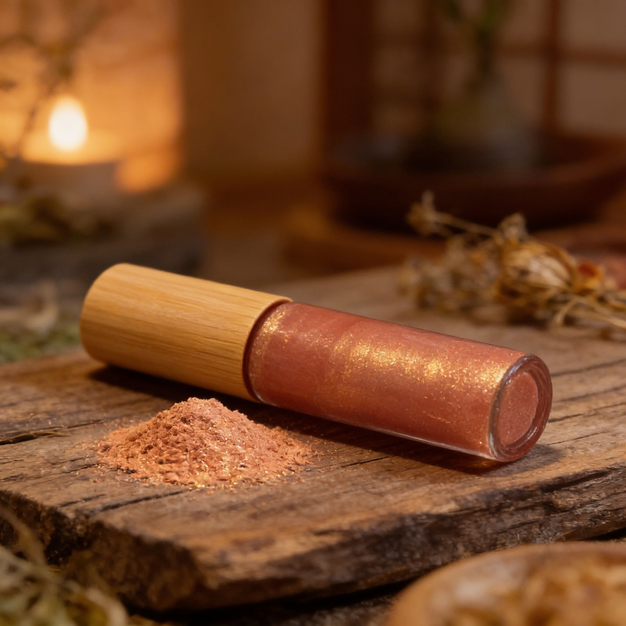 Petal Peach Botanical Lip Gloss