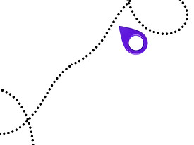 artistic dotted lines - purely decorative