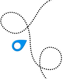 artistic dotted lines - purely decorative