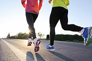 Couple Running