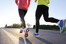 Couple Running