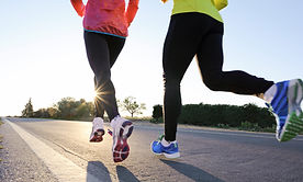 Couple Running