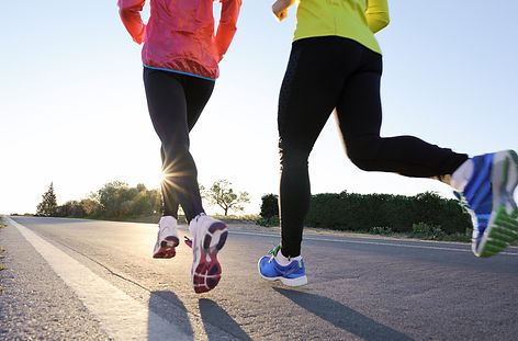 Couple Running