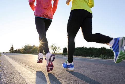 Couple Running
