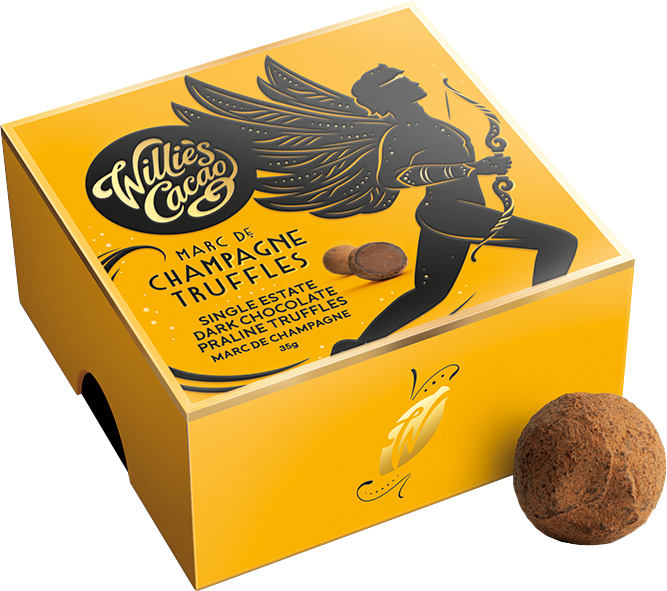 Marc de Champagne Chocolate Truffles