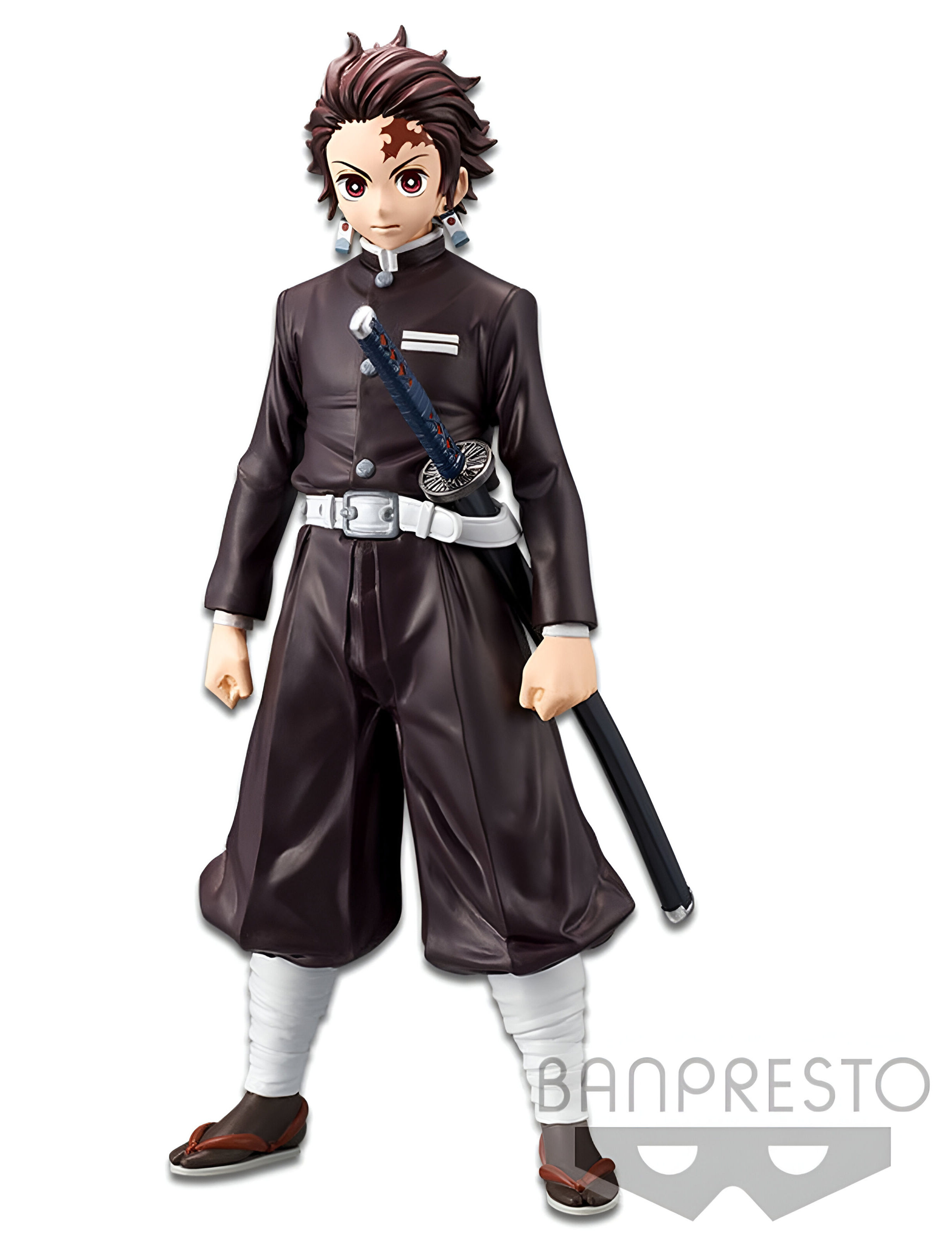 Figur Tanjiro Kamado Uniform: Dämonentöter | Banpresto 15 cm
