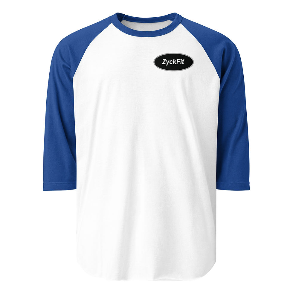 Thumbnail: ZyckFit 3/4 Sleeve Raglan Shirt