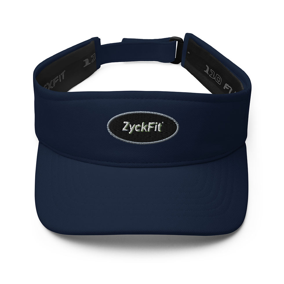 Thumbnail: ZyckFit® Logo Embroidered Visor