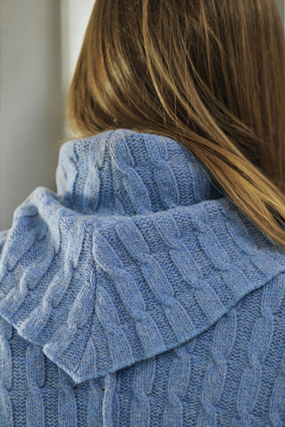 Minijatura: Plavi vuneni pulover ADRIA