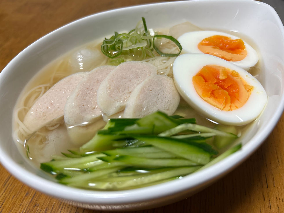 Salted somen noodles