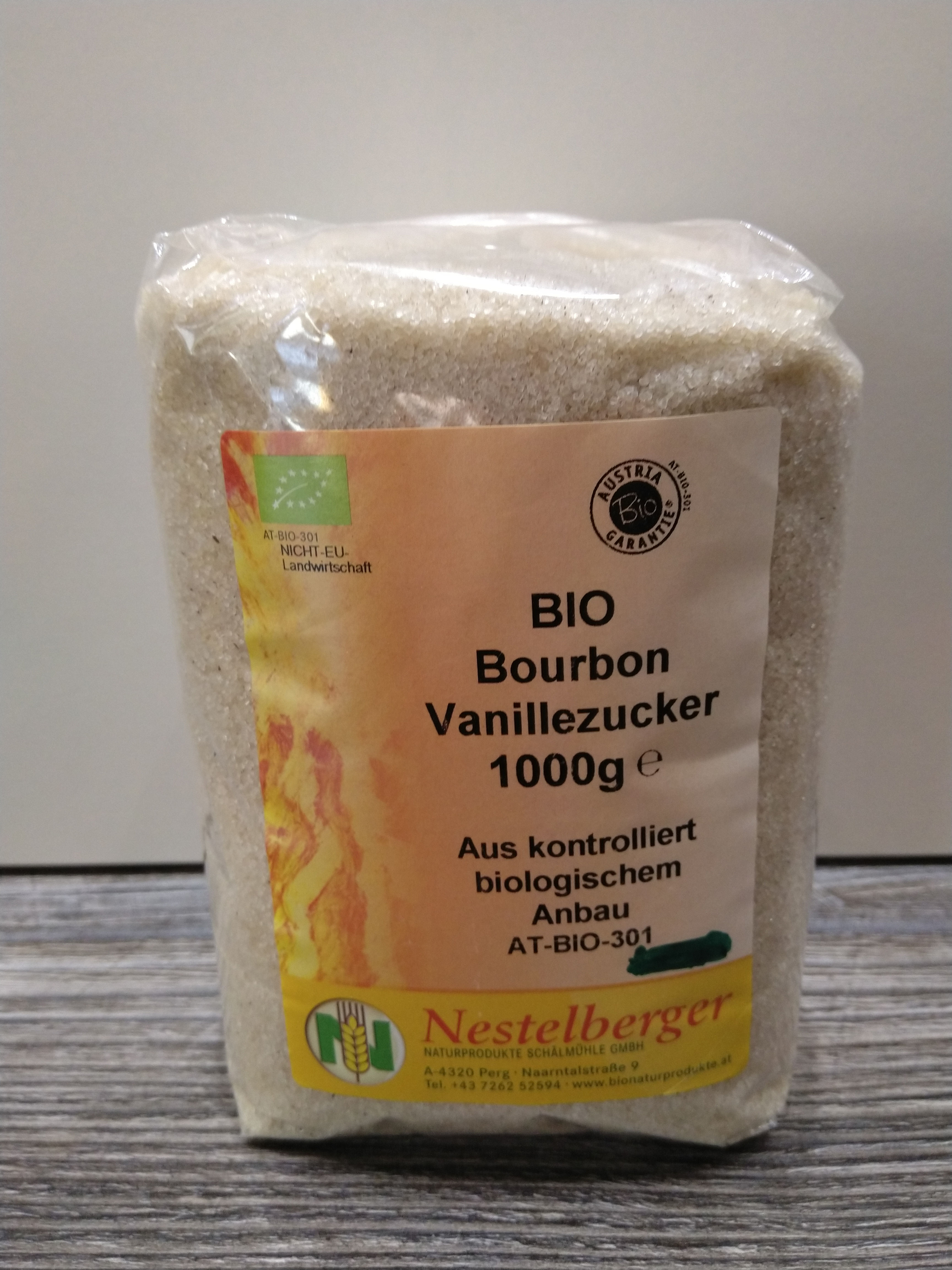 Vanillezucker Bio Bourbon