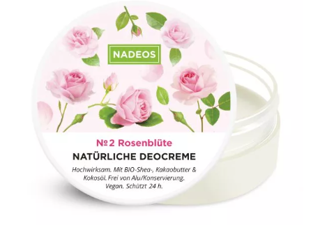 Nadeos Deocreme Rosenblüte