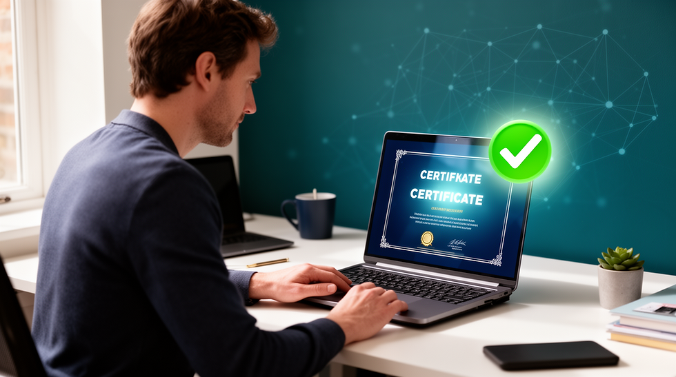How to Set Up Your BlockMark Account and Access Your Cyber Essentials Certificate