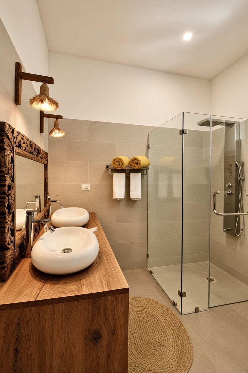 bathroom and shower zanzibar hotel for sale in uroa - Africa luxury properties