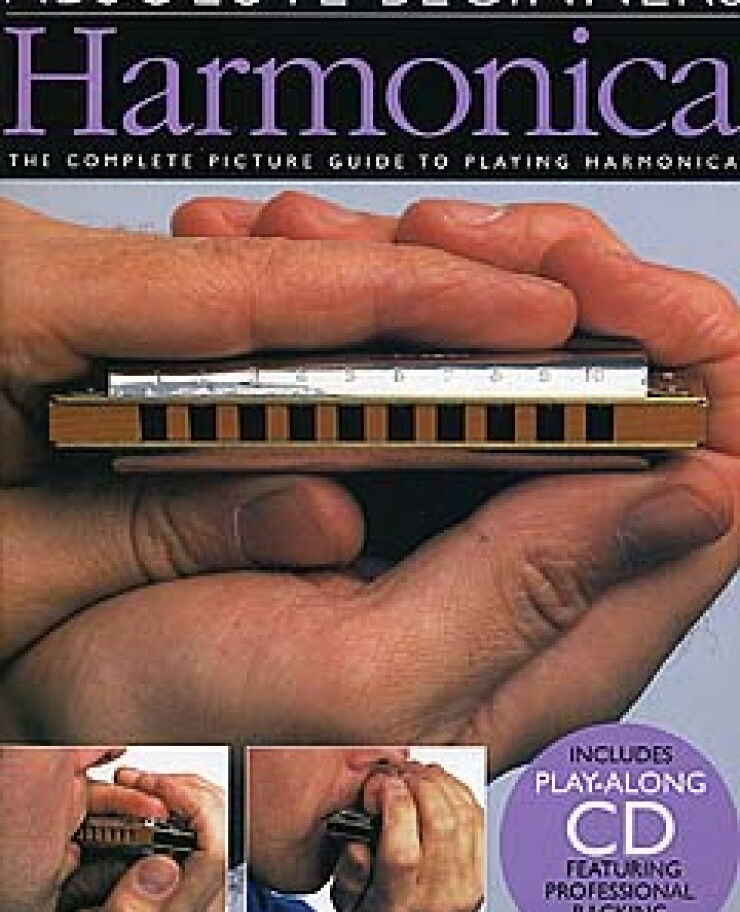 Harmonica, The complete picture guide to playing harmonica. Includes play-along CD.