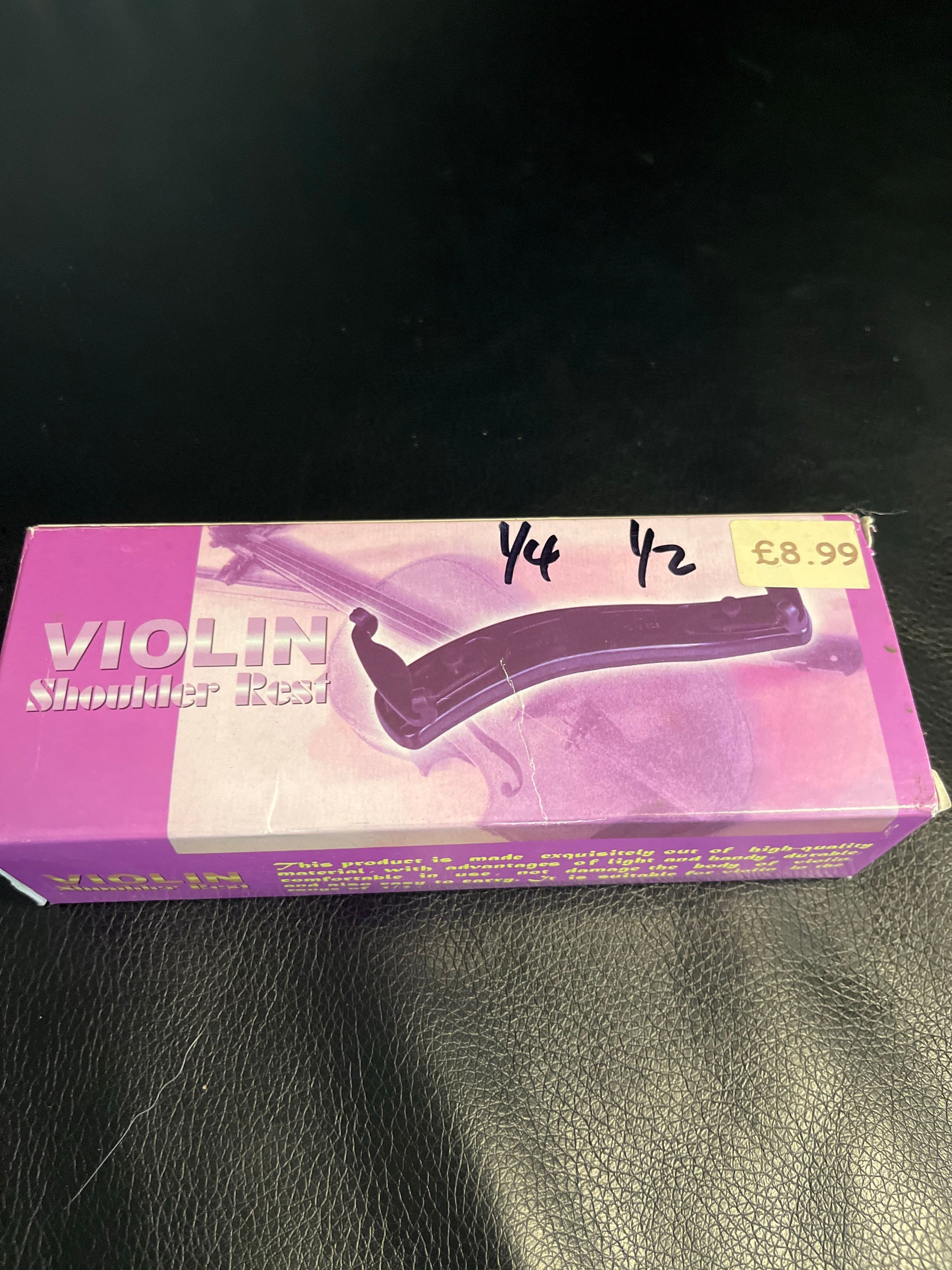 1/4 - 1/2 size violin shoulder rest