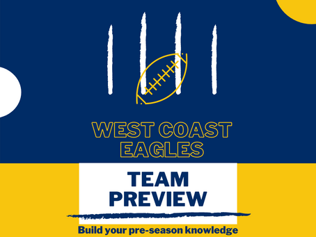 West Coast Eagles: Big Boys, Bargains, Rookies and More...