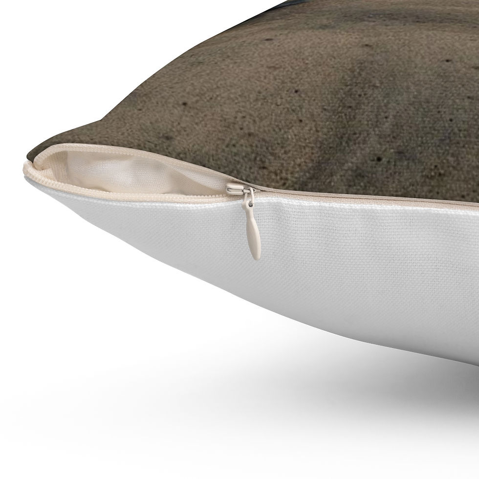 Thumbnail: Spun Polyester Square Pillow (Rehoboth Beach)