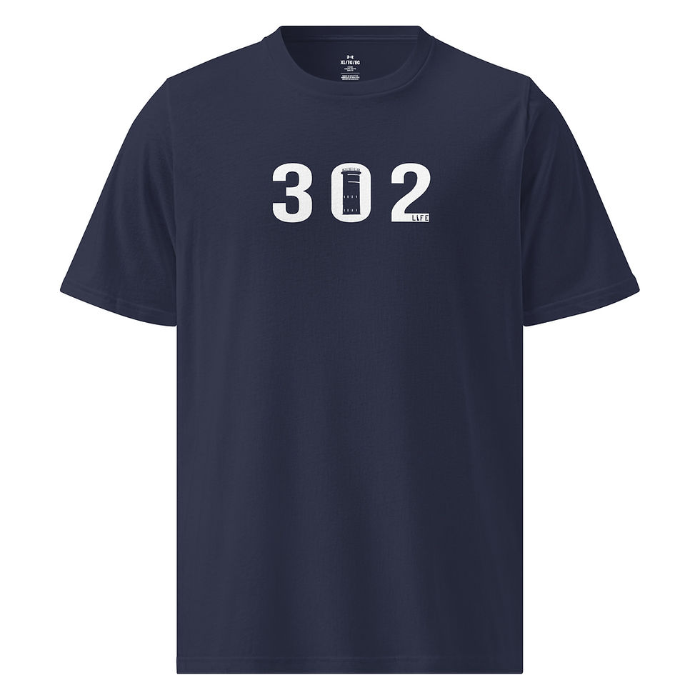 Thumbnail: Unisex 302 Life White Tower Logo Under ArmourⓇ Athletic T-Shirt