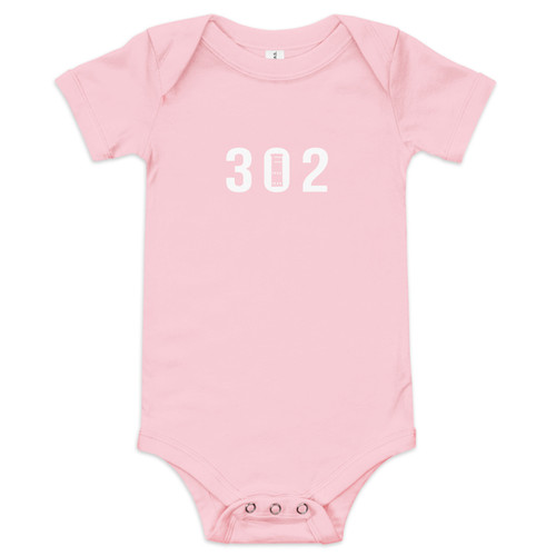 Baby 302 Tower Short Sleeve Bodysuit | 302 Life