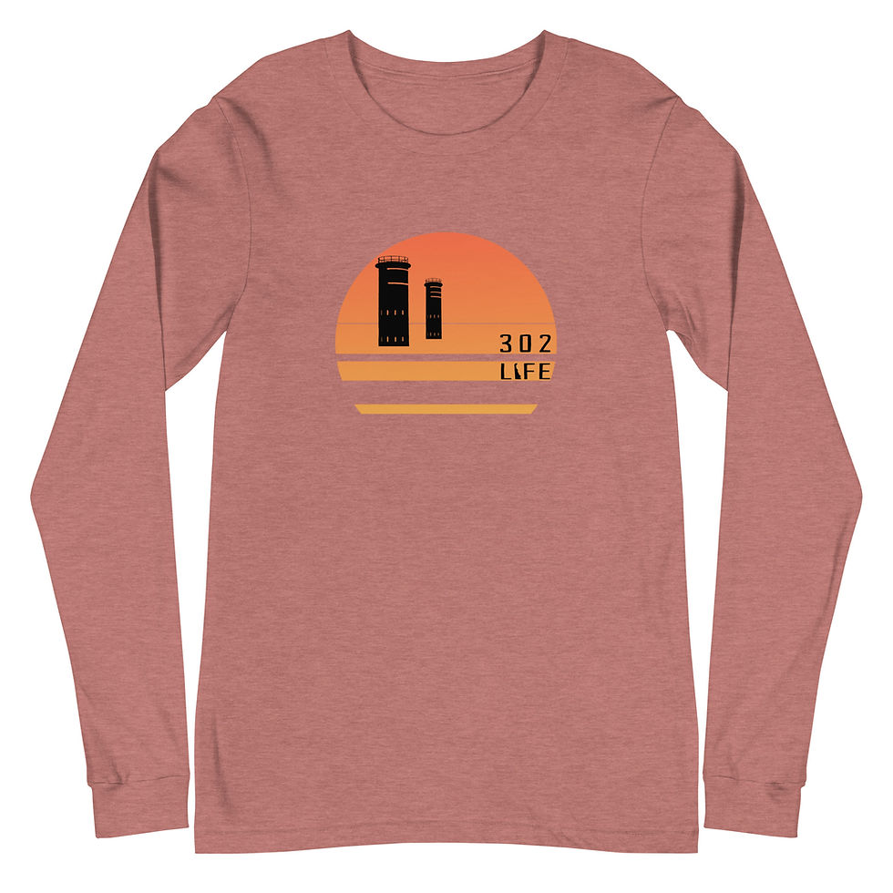 Thumbnail: Unisex Tower Sun Long Sleeve Tee