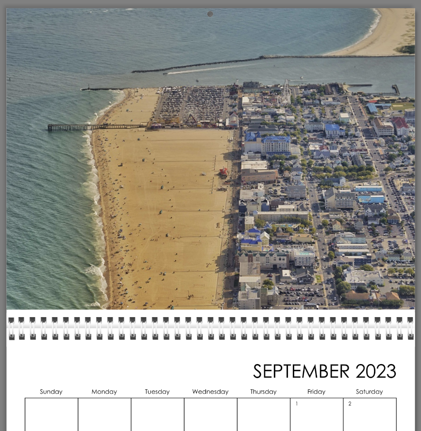 2023 OCMD Aerial Photo Calendar | OCMD 2023 OCMD Aerial Photo Calendar | OCMD