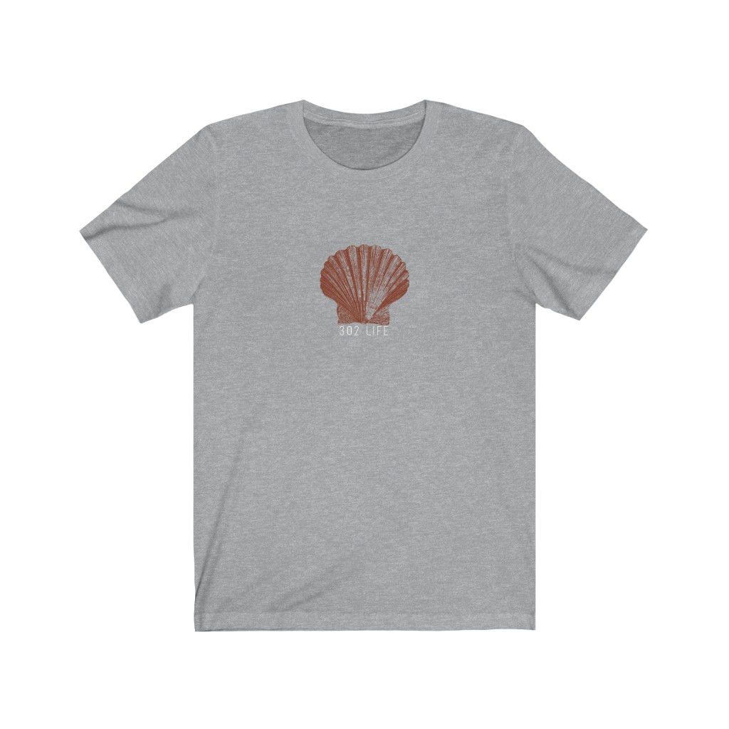 302 Life Scallop Shell Short Sleeve Tee