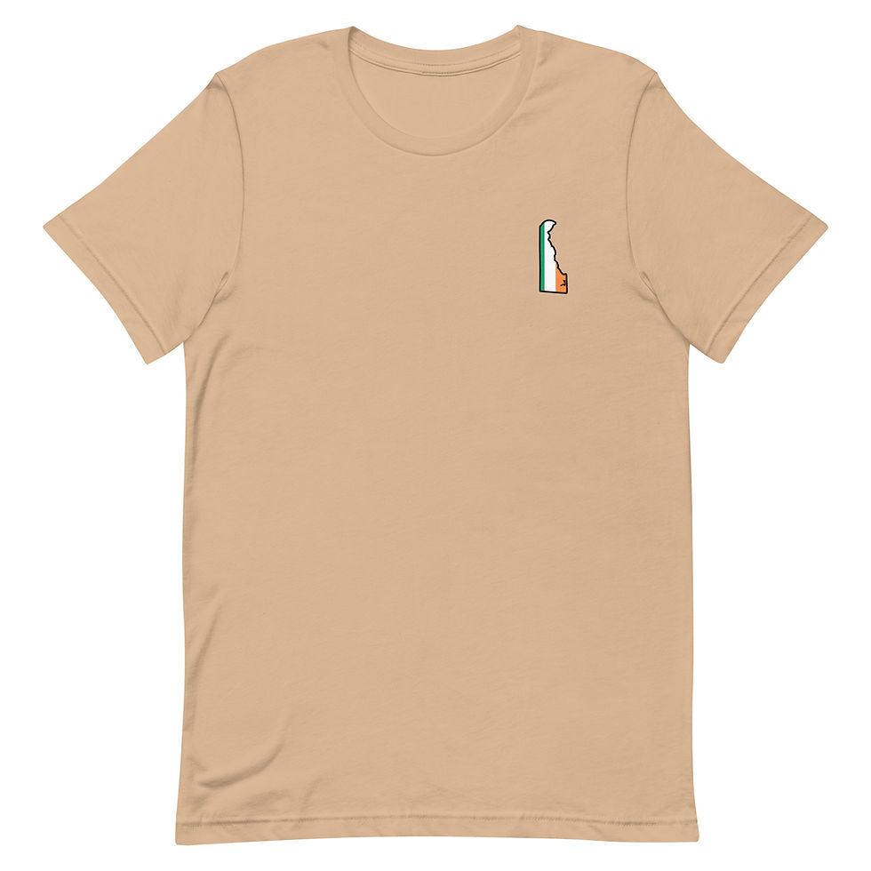 Thumbnail: 302 Tower Shamrock Delaware Irish Flag Tee 