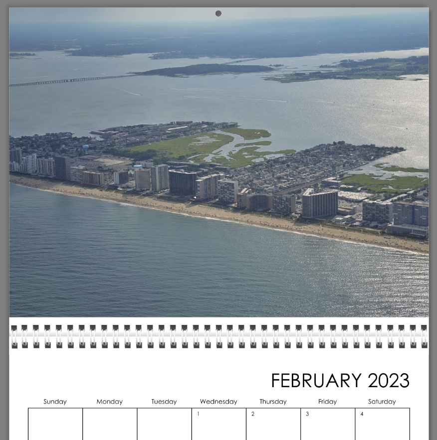 2023 OCMD Aerial Photo Calendar | OCMD 2023-ocmd-aerial-photo-calendar-ocmd