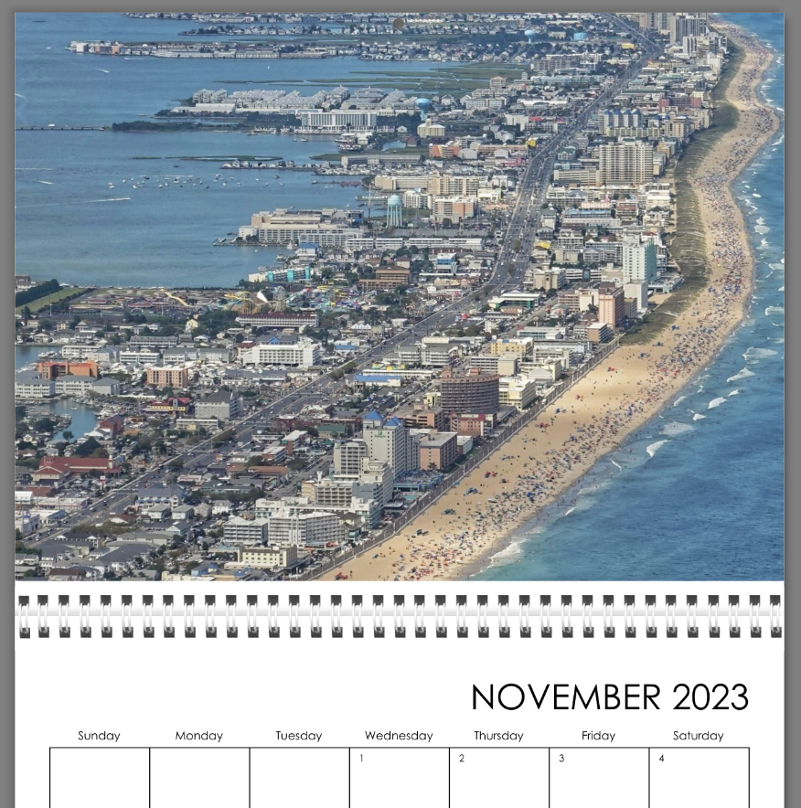 2023 OCMD Aerial Photo Calendar | OCMD 2023 OCMD Aerial Photo Calendar | OCMD
