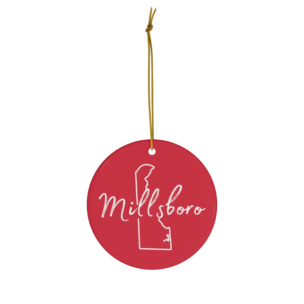 Round Ceramic Ornaments (Millsboro, Delaware)