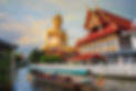Big Seated Buddha Statue (Buddha Dhammakaya Dhepmongkol) at Wat Paknam Phasi Charoen (temp
